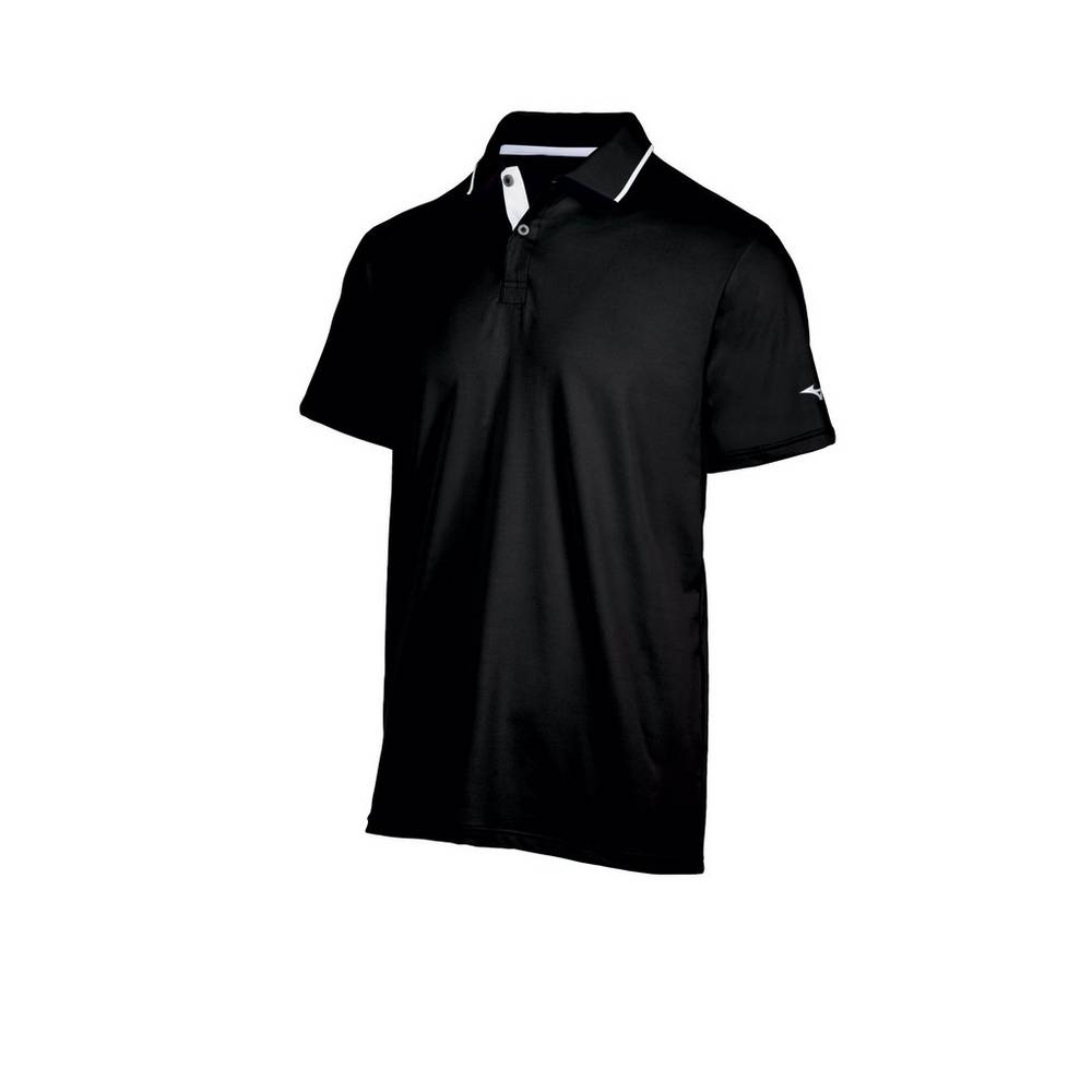 Mizuno Men's Performance Polo Black (350738-BFQ)